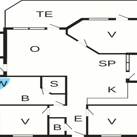 6 Person In Ulfborg Tatil Evi